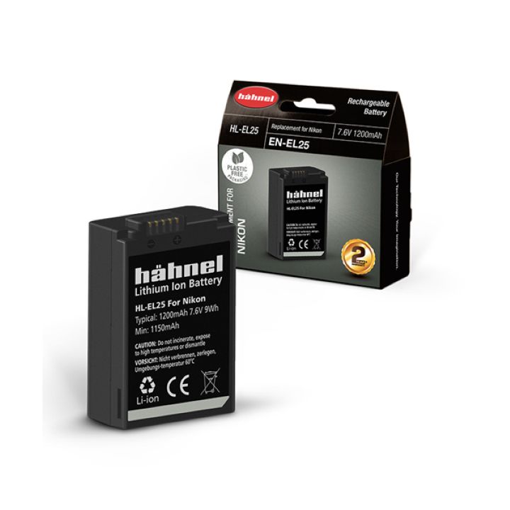 Hahnel Digital Still Battery Nikon EN-EL25 1200 mAh 7.6v