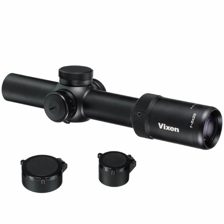 Vixen 1-8x28 34mm FFP Illuminated German 4 MIL Riflescope