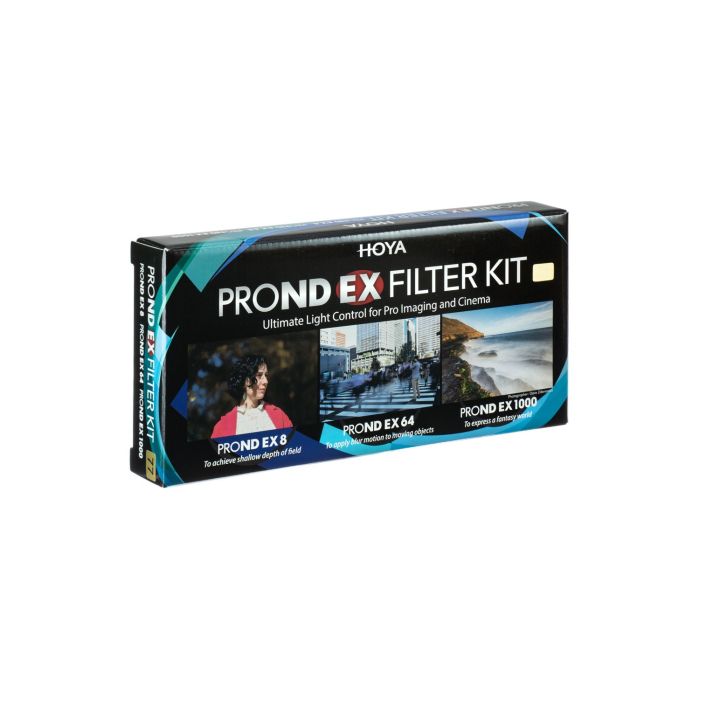 Hoya 62mm Pro ND EX 8 / 64 / 1000 Filter Kit