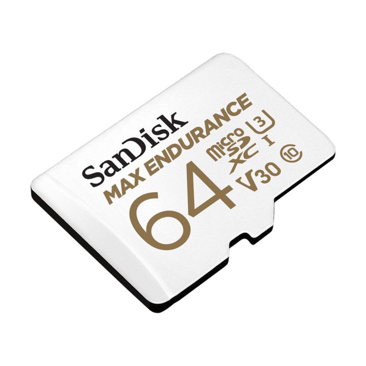 SanDisk MAX ENDURANCE 64gb microSD Card R100 W40