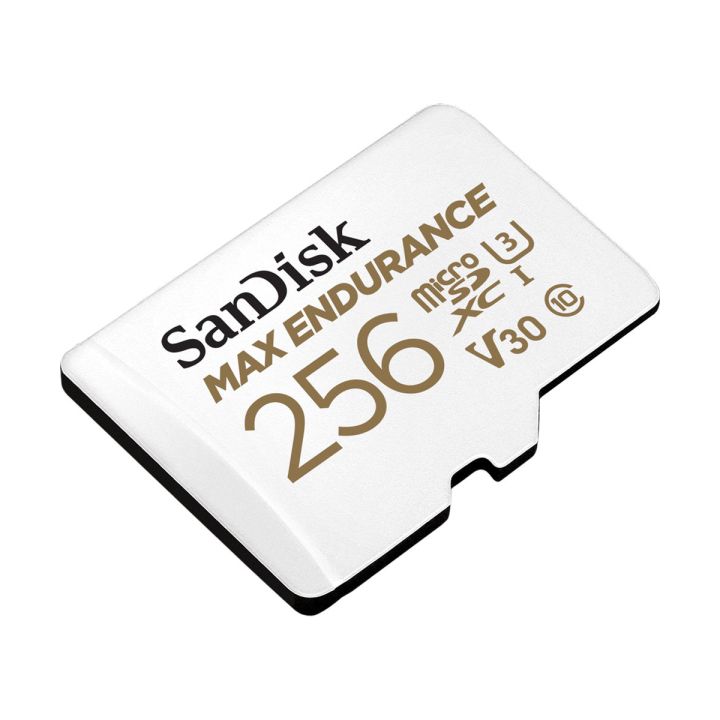 SanDisk MAX ENDURANCE 256gb microSD Card R100 W40