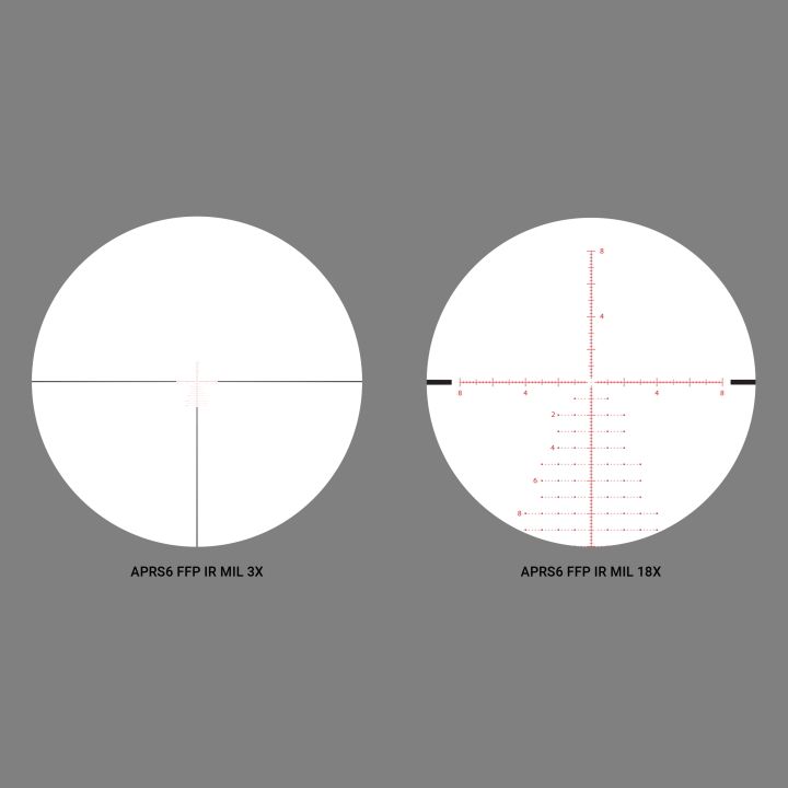 Athlon Ares ETR UHD 3-18x50mm FFP APRS6 34mm MIL Illuminated Riflescope