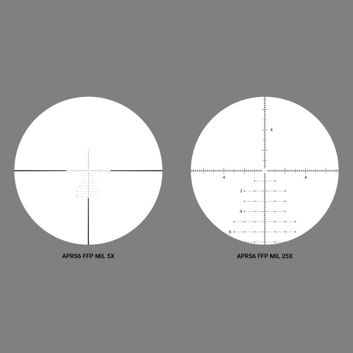 Athlon MIDAS TACT 5-25x56mm FFP APRS6 34mm MIL Riflescope