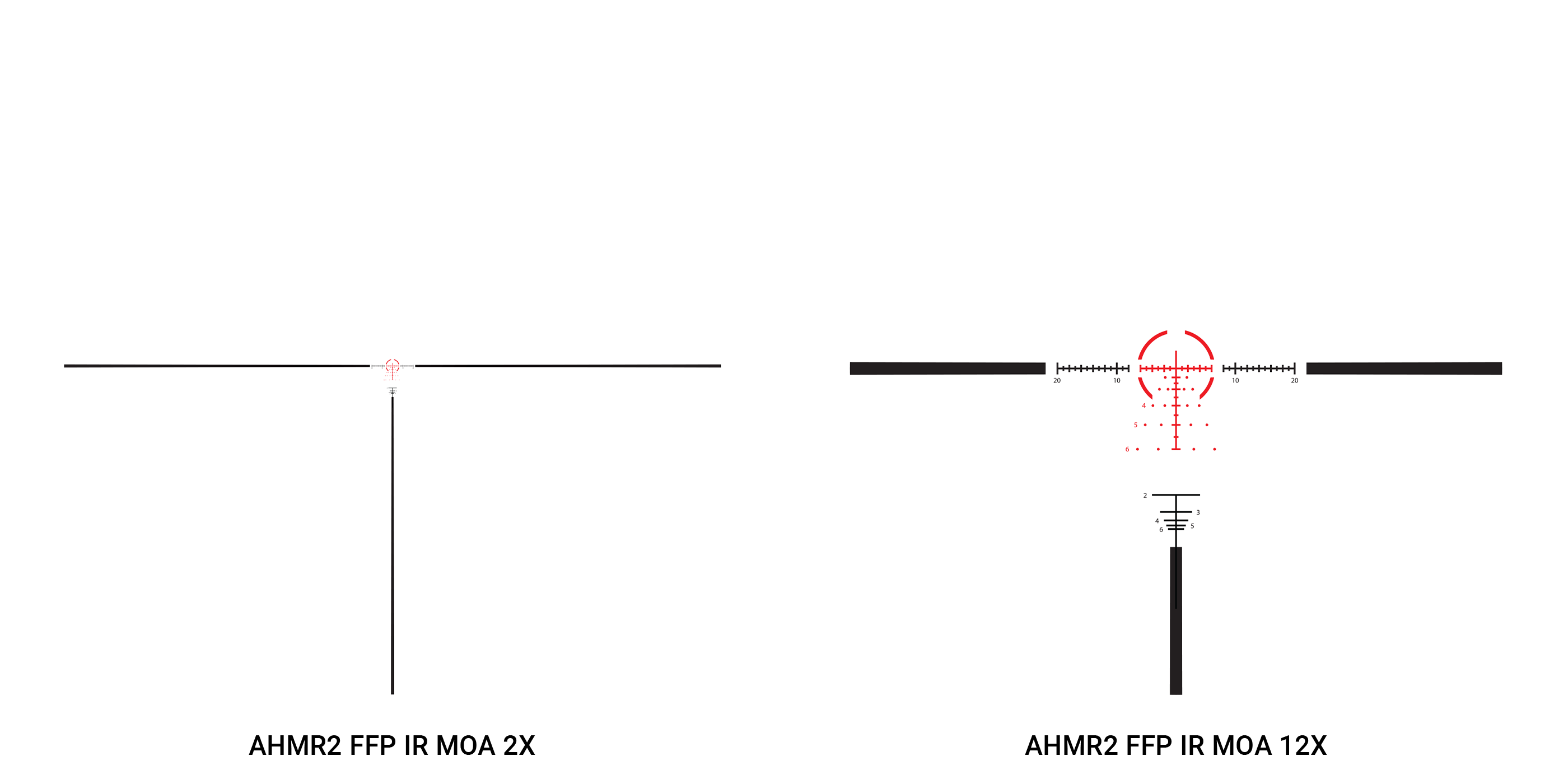 Athlon Helos BTR GEN 2 2-12x42mm FFP AHMR2 30mm MOA illuminated Riflescope