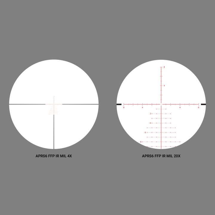 Athlon Helos BTR GEN 2 4-20x50mm FFP APRS6 30mm MIL Illuminated Riflescope