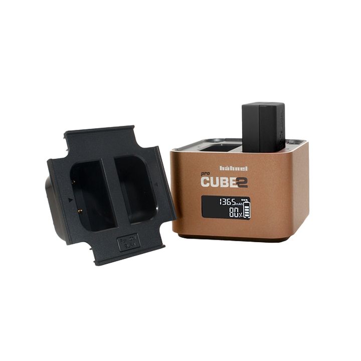Hahnel Procube2 Battery plate for Olympus BLX-1