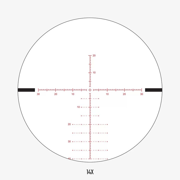 Athlon Talos BTR GEN 2 4-14x44 30mm Tube FFP APLR10 IR-MOA Riflescope