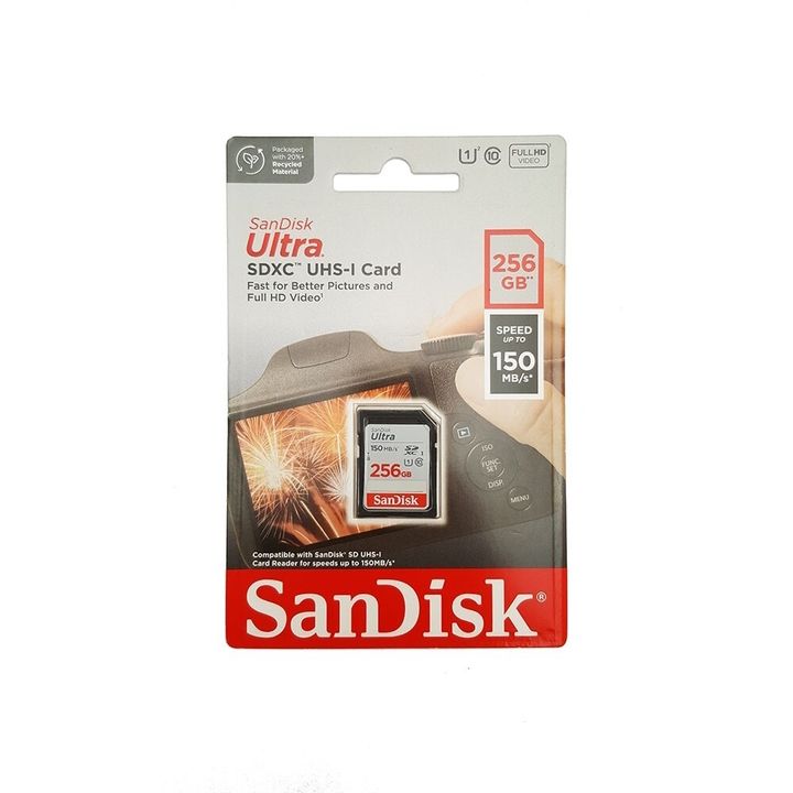 SanDisk Ultra SDXC 256GB 150MB/s R UHS-I Card