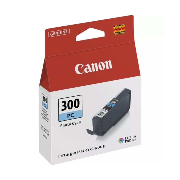 Canon PFI-300PC Photo Cyan Ink Cartridge