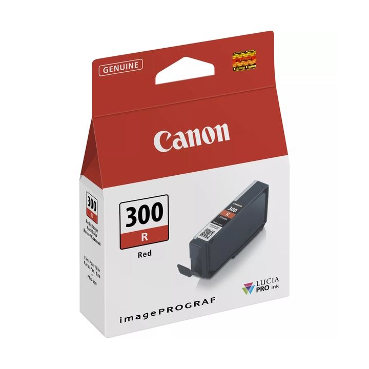 Canon PFI-300R Red Ink Cartridge