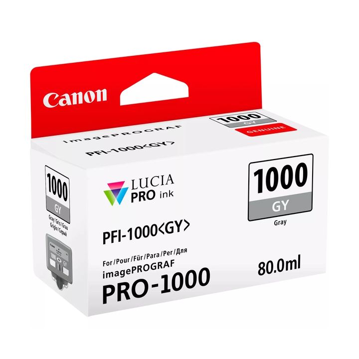 Canon PFI-1000GY Grey Ink Cartridge