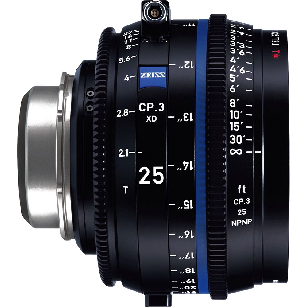 Zeiss CP.3 PL - XD eXtended Data - 25/T2.1 Meter