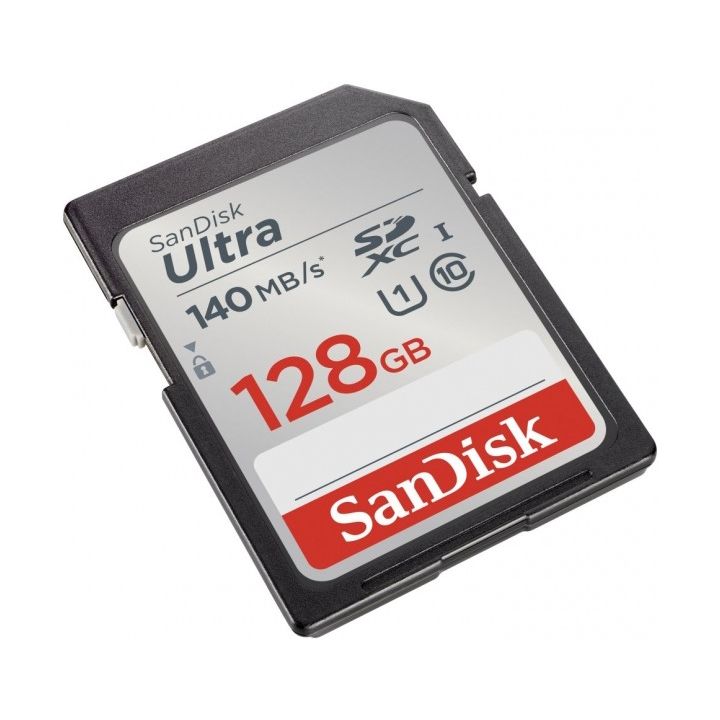 SanDisk Ultra SDXC 128GB 140MB/s R UHS-I Card