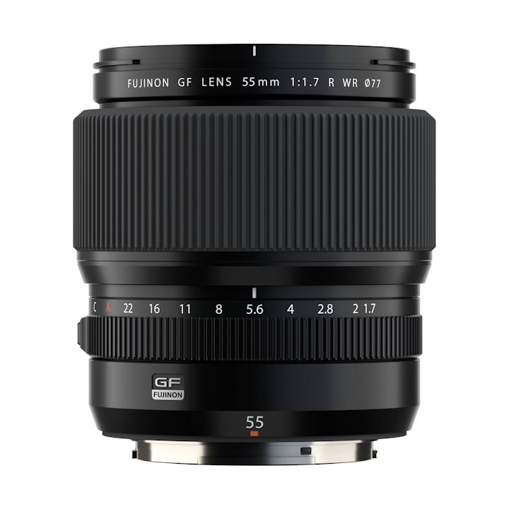 Fujifilm GF 55mm f/1.7 R WR Lens for G-Mount