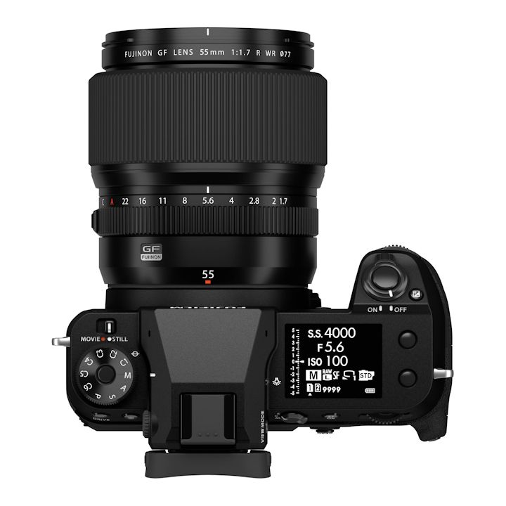 Fujifilm GF 55mm f/1.7 R WR Lens for G-Mount