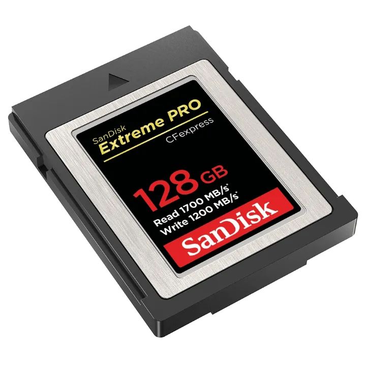 SanDisk Extreme PRO CFexpress Type B 128GB 1700MB/S R 1200MB/s W SDCFE Card