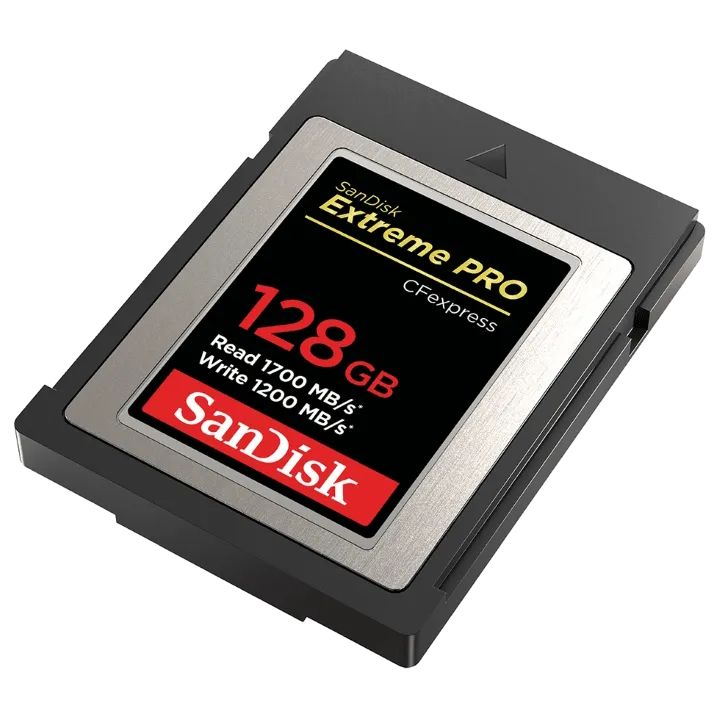 SanDisk Extreme PRO CFexpress Type B 128GB 1700MB/S R 1200MB/s W SDCFE Card