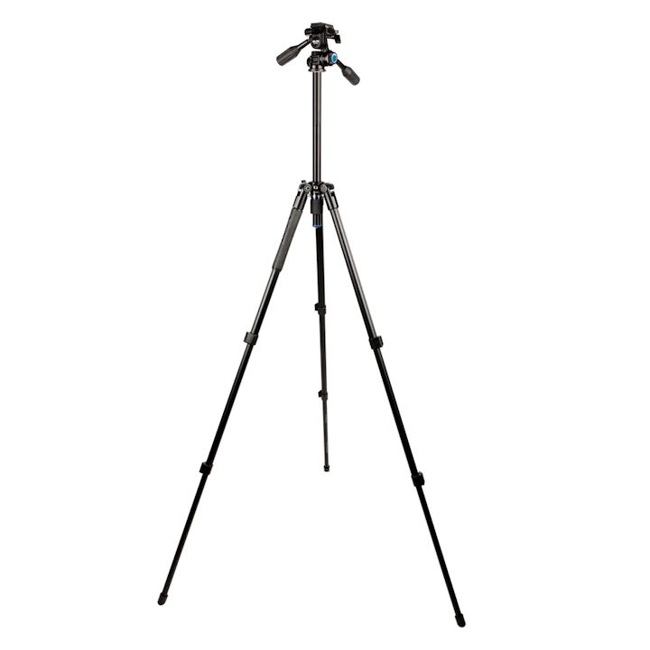 SLIK PRO AL-323-3WFC Aluminium Tripod & SH-747FC 3-way Friction Head