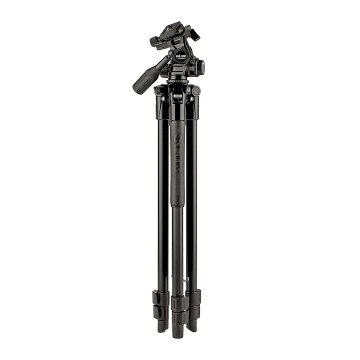 SLIK PRO AL-323-3WFC Aluminium Tripod & SH-747FC 3-way Friction Head