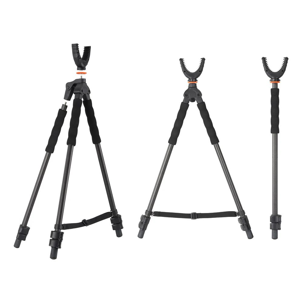 Vanguard Quest T62CU Shooting Carbon Fibre Tripod with 3-in-1 with U Yoke head