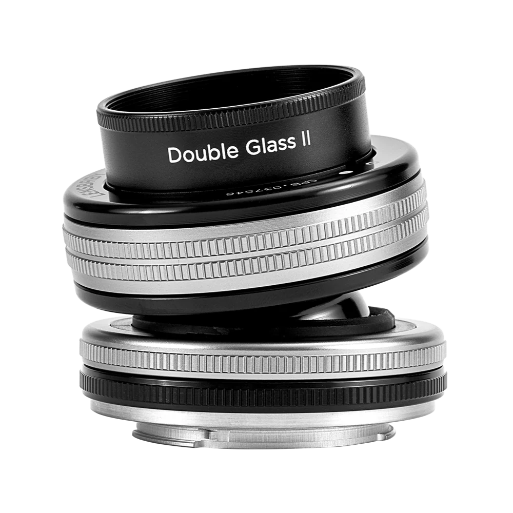 Lensbaby Twist 60 + Double Glass II Optic Swap Kit for Canon EF Mount