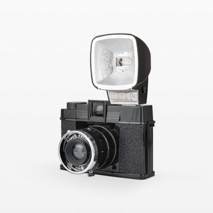 Lomography Diana F+ Camera & Flash Black Jack