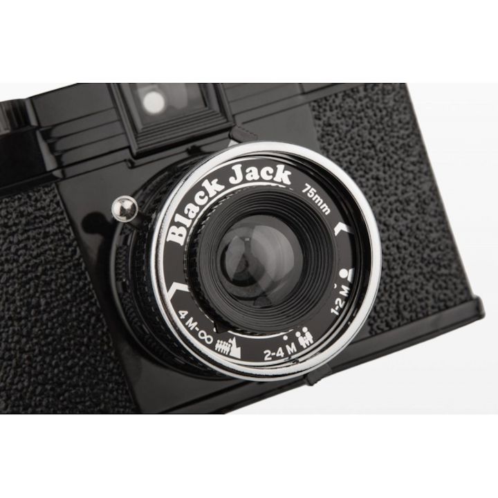 Lomography Diana F+ Camera & Flash Black Jack