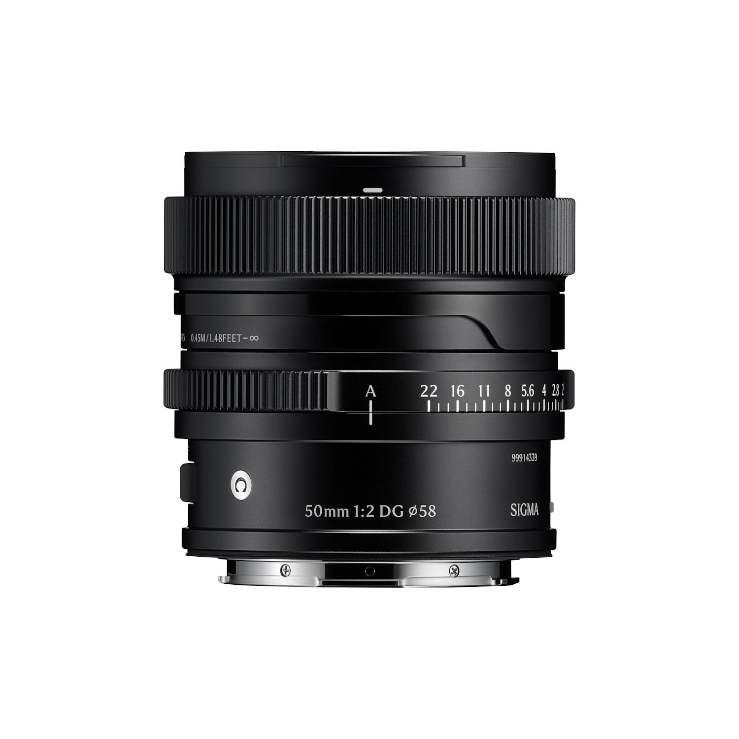 Sigma 50mm f/2 DG Contemporary Lens for L Mount Black