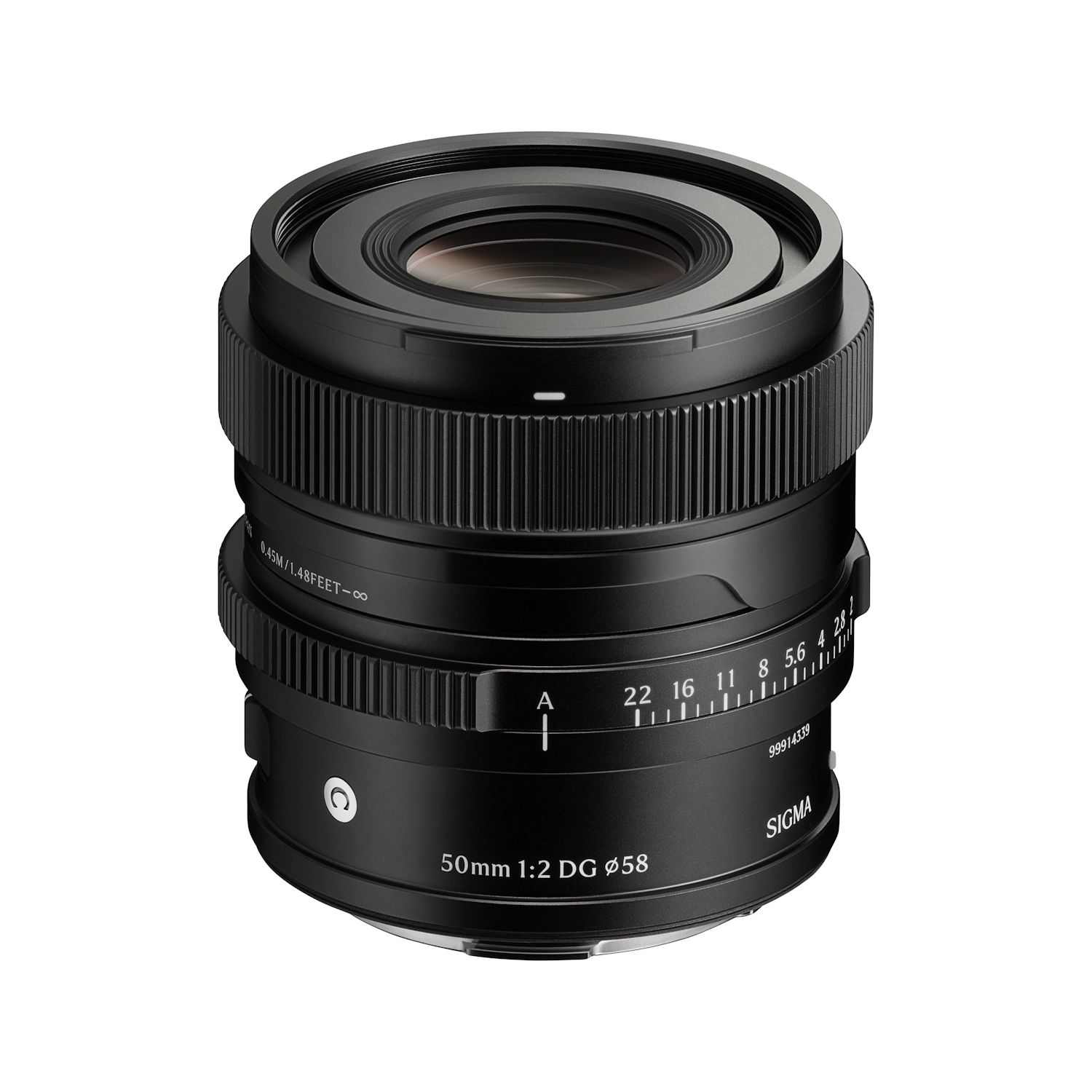 Sigma 50mm f/2 DG Contemporary Lens for L Mount Black