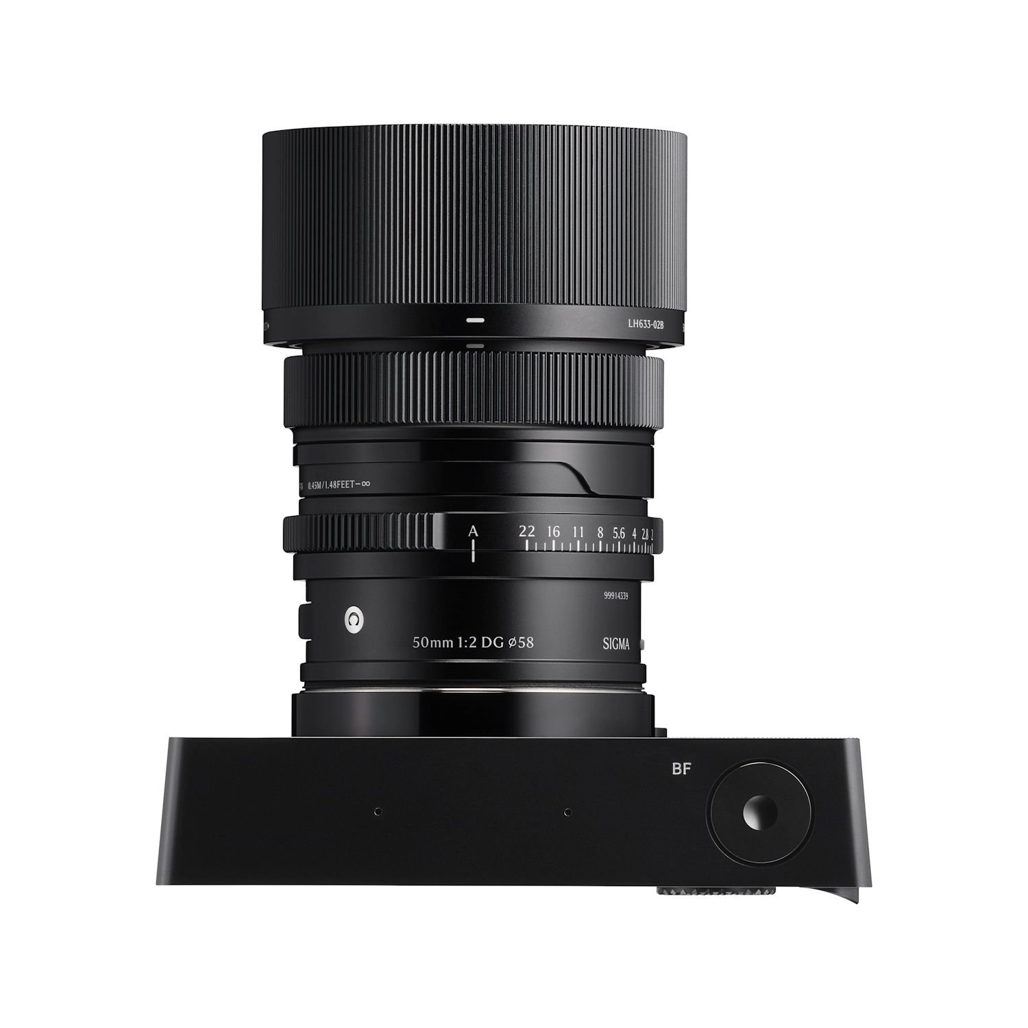 Sigma 50mm f/2 DG Contemporary Lens for L Mount Black