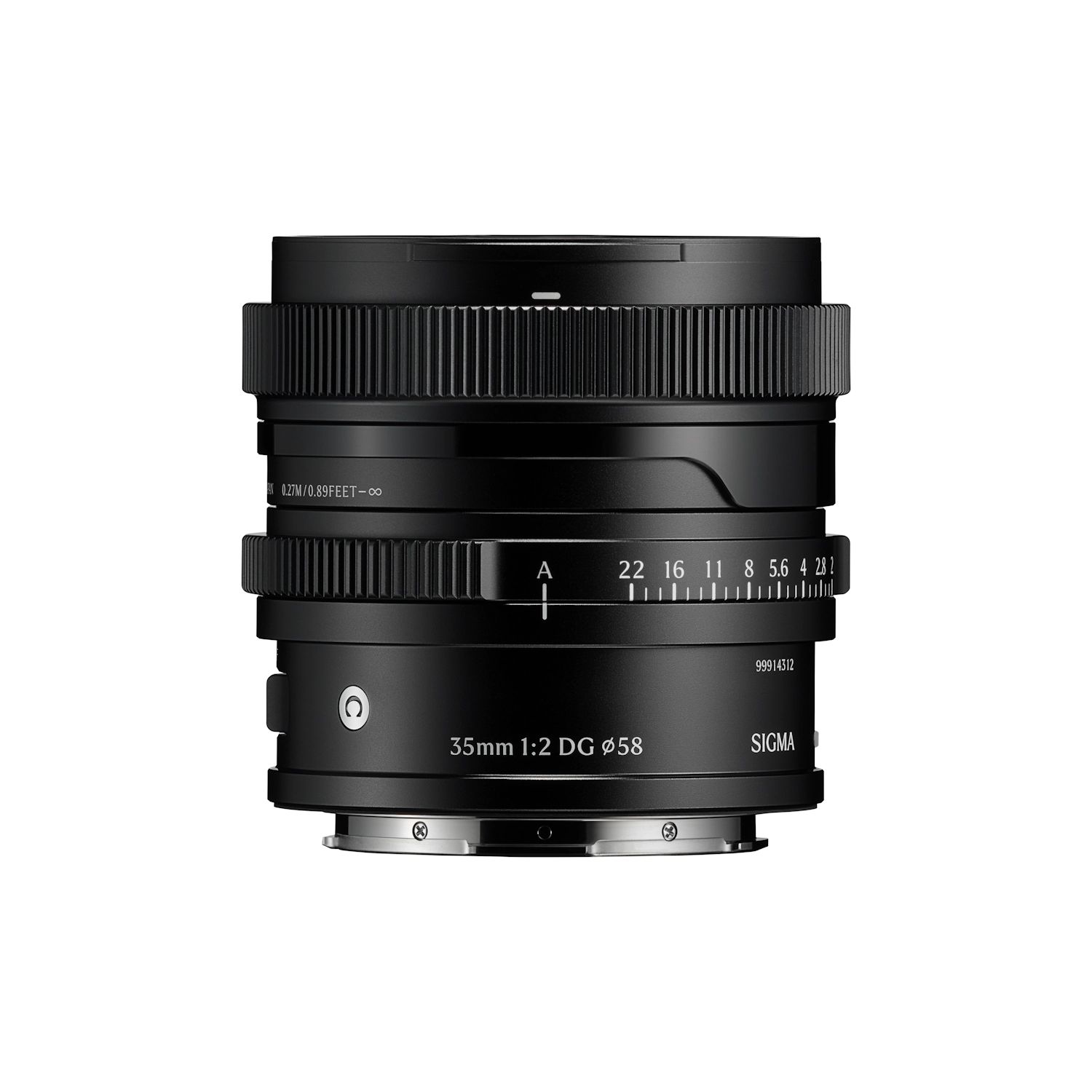 Sigma 35mm f/2 DG Contemporary Lens for L Mount Black