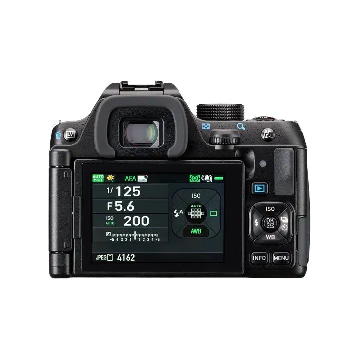 Pentax KF DSLR Camera (Black) with with 18-55mm Lens Kit
