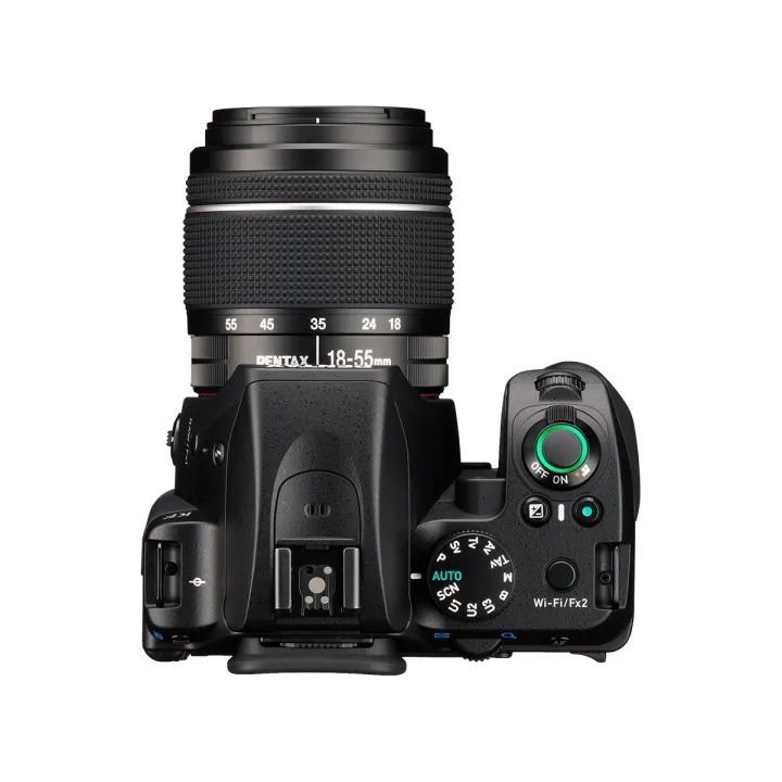 Pentax KF DSLR Camera (Black) with with 18-55mm Lens Kit