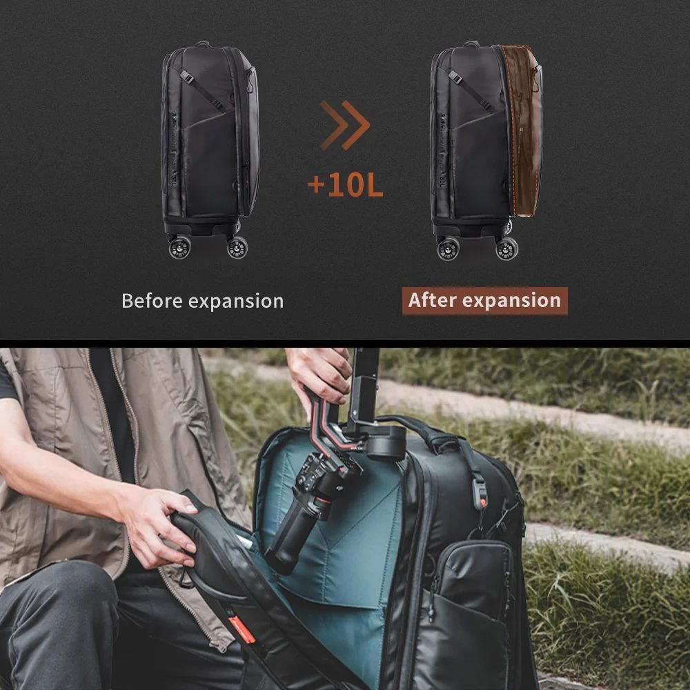 PGYTECH Roller Camera Backpack (Black)