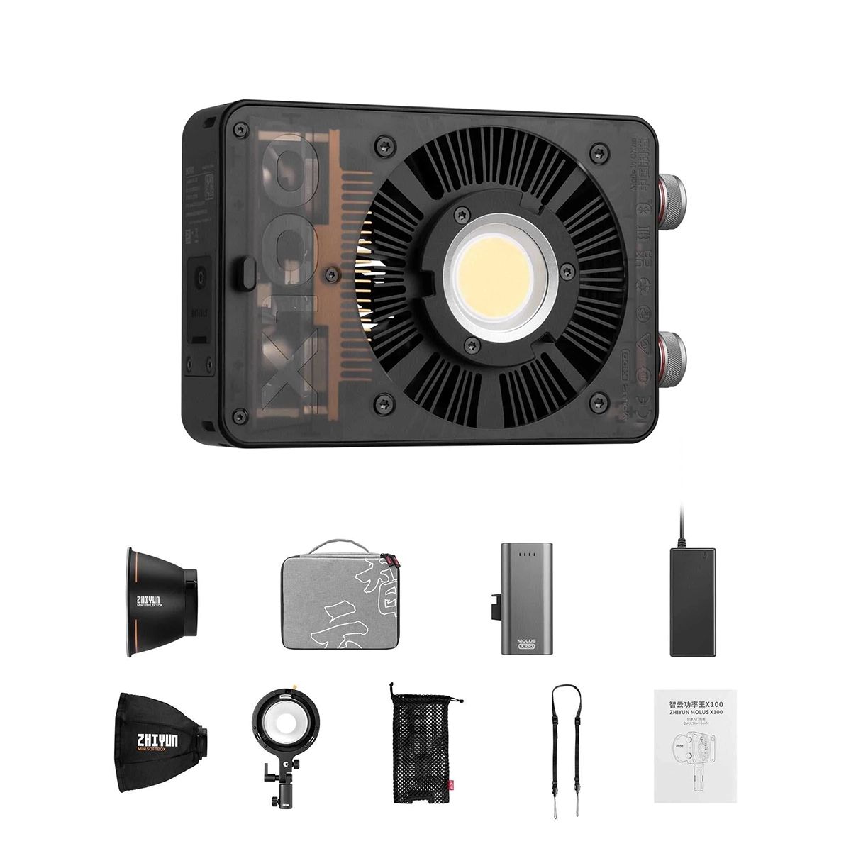 Zhiyun Molus X100RGB COB Light Pro Set