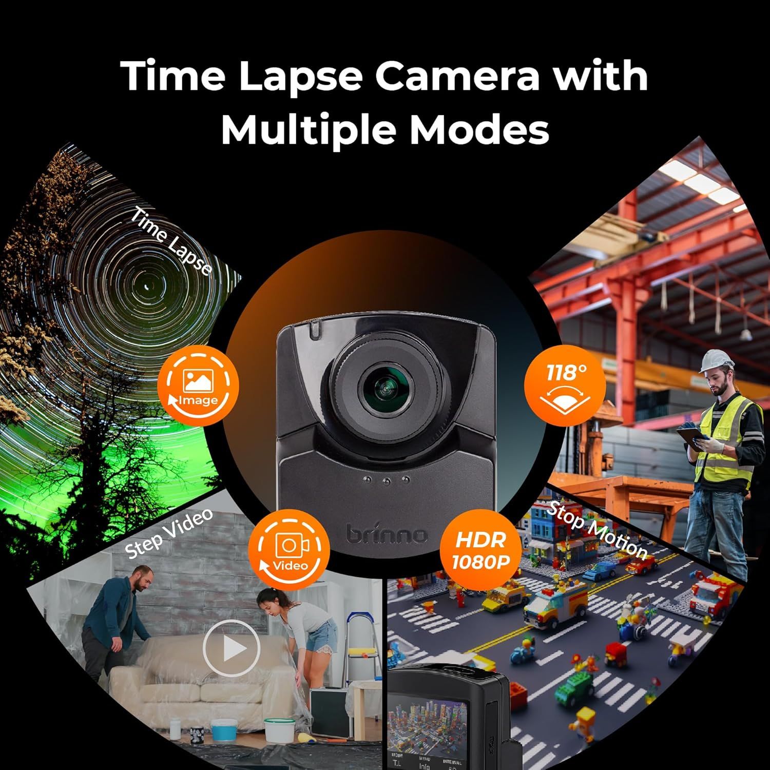 Brinno EMPOWER TLC2020 Long Term Time Lapse Camera (1080P)