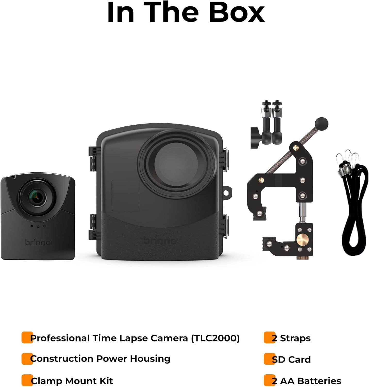 Brinno BCC2000 Construction Trio Bundle Pack - Timelapse Camera Kit
