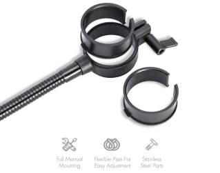 Zhiyun Crane 2 ¼" Thread Metal Holder with Flexible Pipe