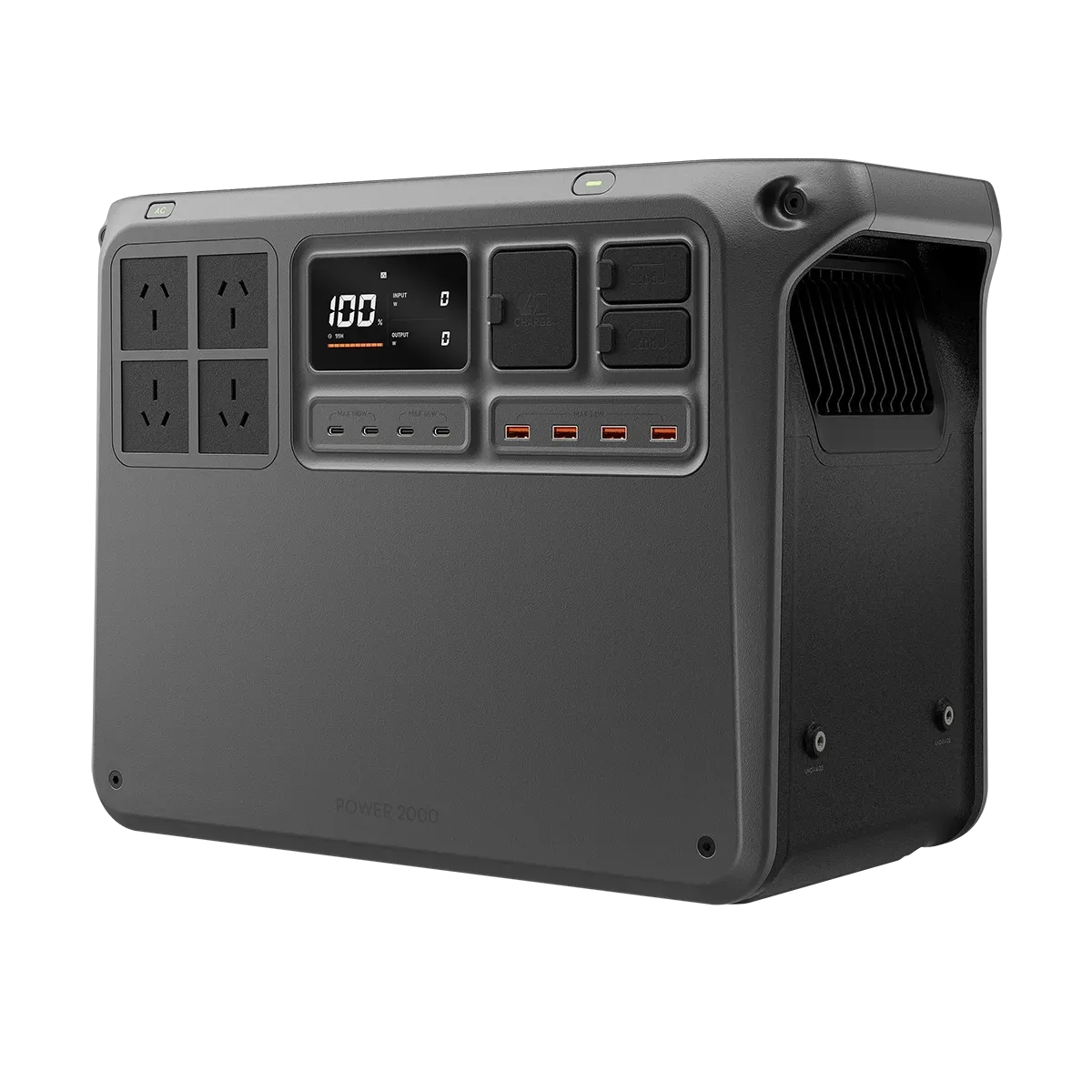 DJI Power 2000 & 200W Foldable Solar Panel × 1