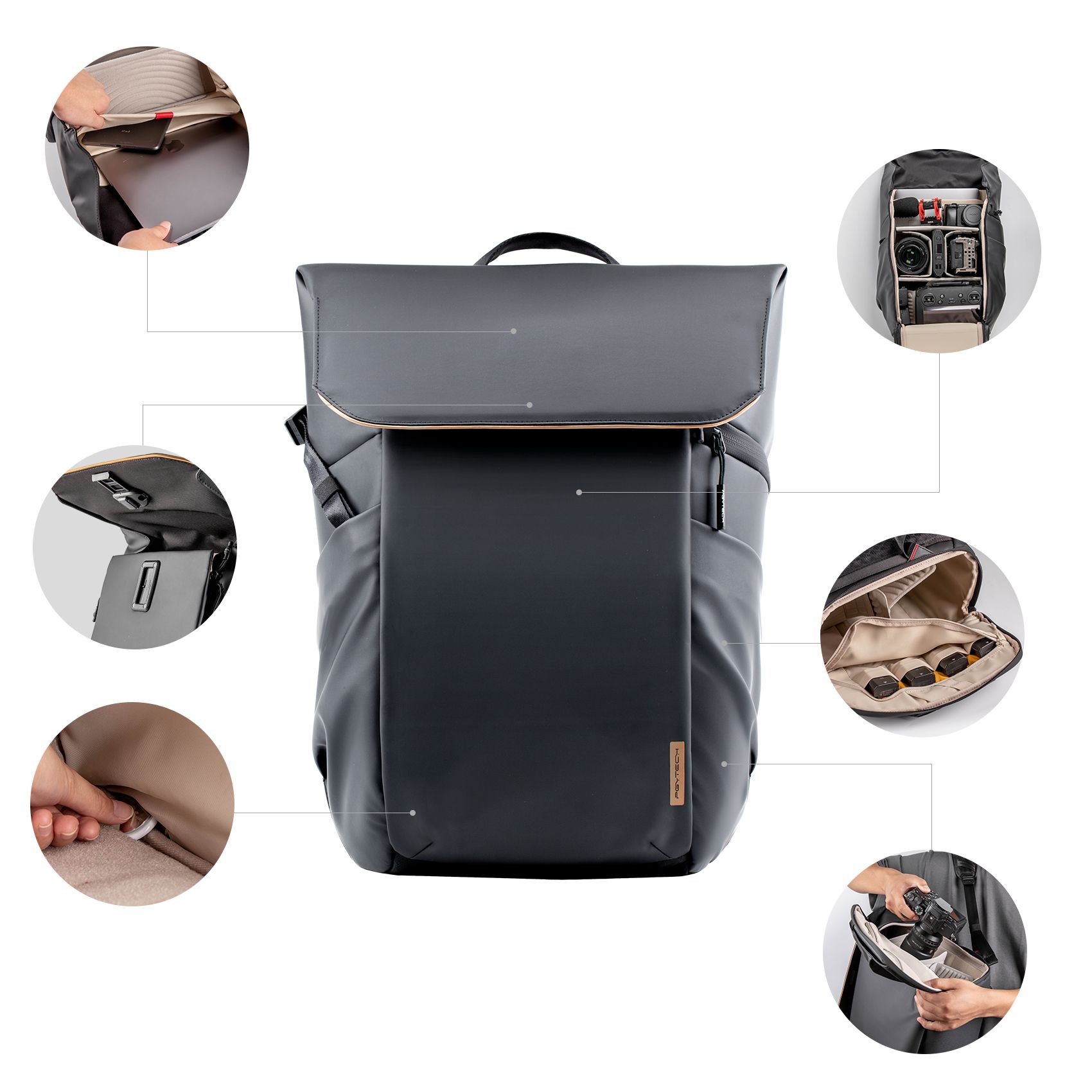 PGYTECH OneGo Air Backpack 25L ( Obsidian Black )