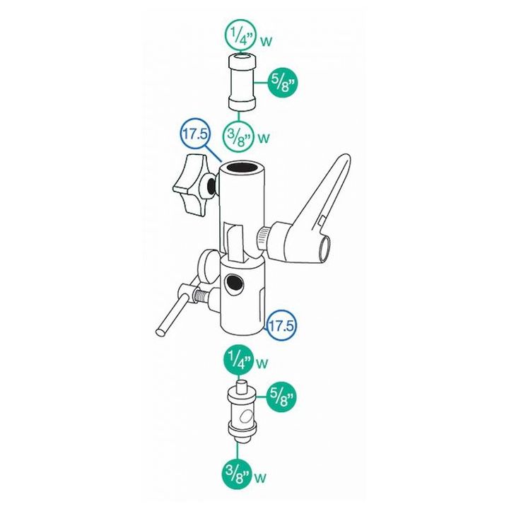 Manfrotto Lite-Tite Swivel and Umbrella Adapter