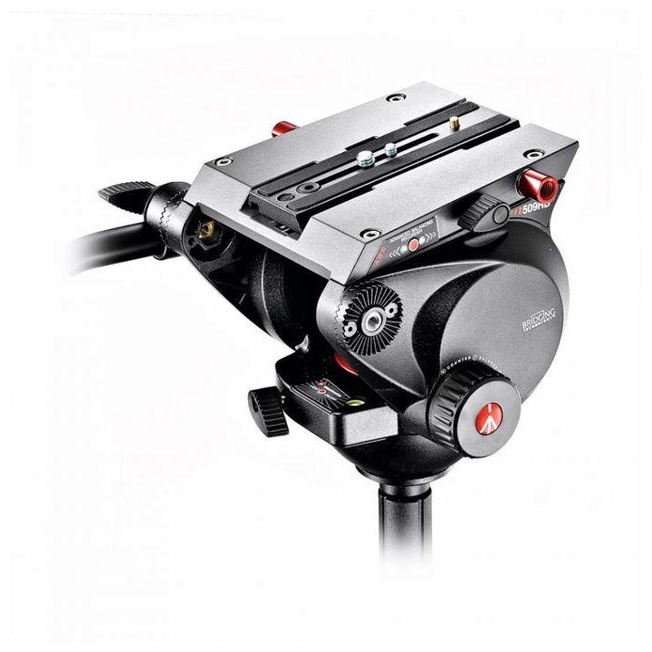 Manfrotto Professional Video Head with 100mm Half Ball and Bridging Technology