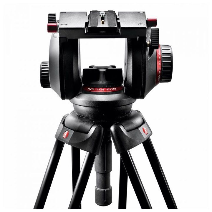Manfrotto Professional Video Head with 100mm Half Ball and Bridging Technology