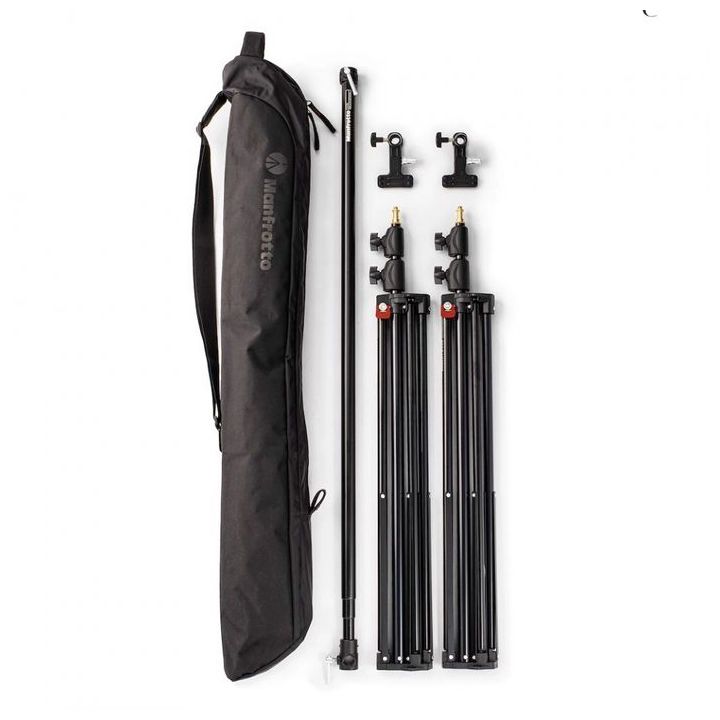 Manfrotto Background Support Set with Stands, Crossbar, Clamps and Bag