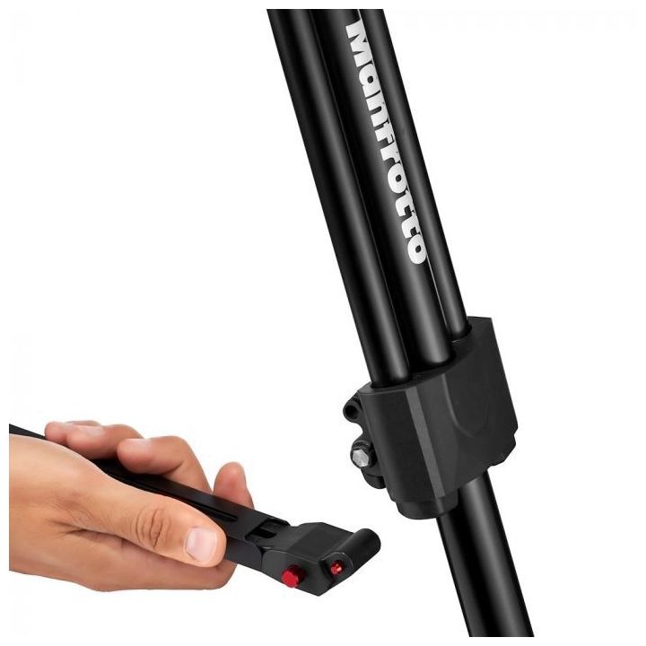 Manfrotto 526 and 645 Fast Twin Aluminium 2-in-1 Video Tripod System