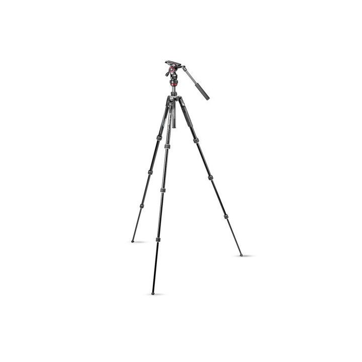 Manfrotto Befree Live Aluminium Video Tripod Kit w/Fluid Head and Twist Locks