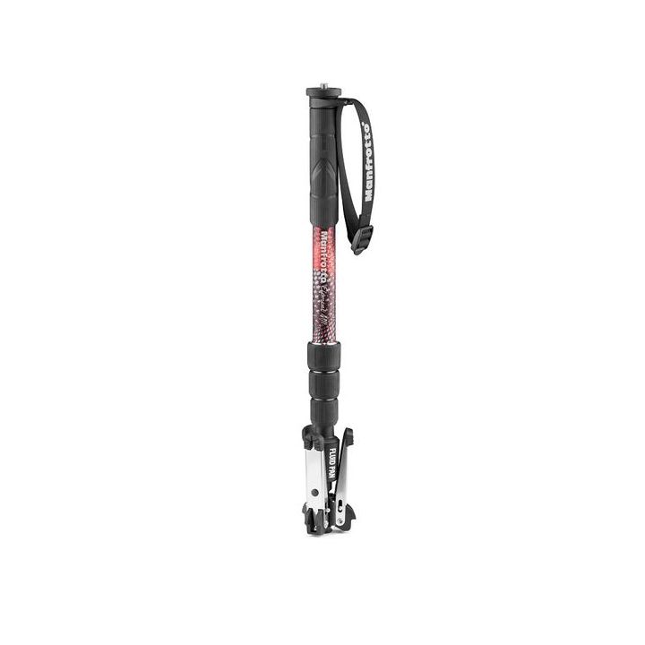 Manfrotto Element MII Aluminium 4-Section Fluid Video Monopod