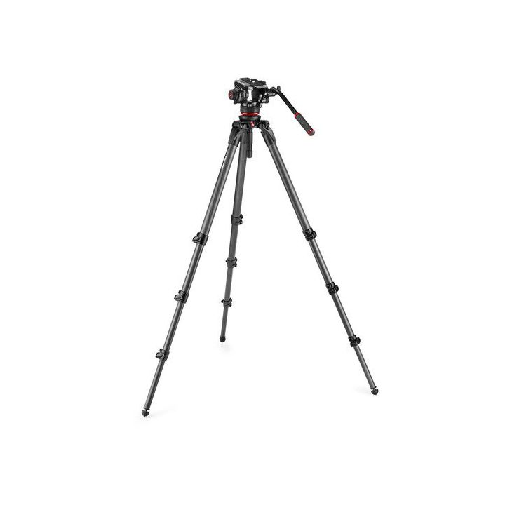 Manfrotto 504X Fluid Video Head and 536 Carbon Fibre Single Leg Tripod