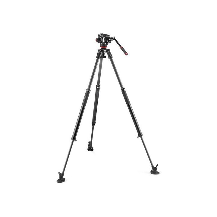 Manfrotto 504X Fluid Video Head and 635 Fast Single Leg Carbon Fibre Tripod