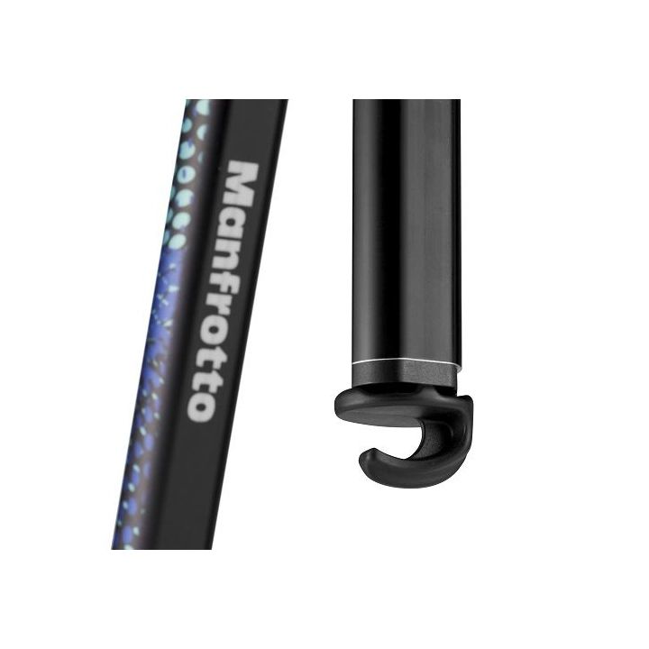 Manfrotto Element MII Blue Aluminium 4 Section Tripod with Ball Head